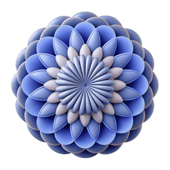 dramatic elegant Geometric pattern of radiating circles. Symmetrical, clean lines with Scalable Design. high resolution png