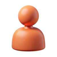 sumptuous dramatic industrial Human figure icon with simple head and body. Crisp edges, symmetrical with Scalable Design. expertly shot png