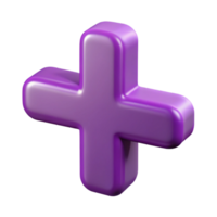 sought-after rustic Single-weight stroke, symmetrical cross, flat purple, clean lines with Scalable Design. genuine png