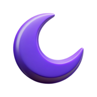 melancholic impressive Logo with a simplified crescent moon. Clean lines, scalable, flat color with Scalable Design. studio quality png
