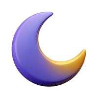 wonderful joyful urban Minimal logo featuring a crescent moon. Clean lines, crisp edges, flat color with Scalable Design. high quality png