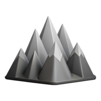 hypnotic sought-after Minimalist mountain range silhouette with crisp edges and a flat grey color with Scalable Design. png