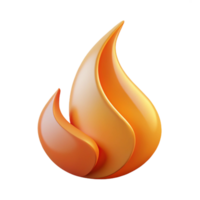 reflektierend blendend abstrakt gestalten ähnlich ein Flamme. sauber Linien, eben Farbe mit skalierbar Design. raffiniert png
