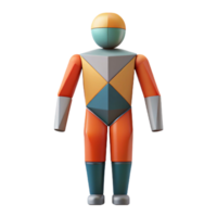 exquisite romantic geometric Abstract human figure, geometric shapes. Clean lines, flat color, minimal design with Scalable Design. museum quality png