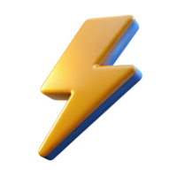 picturesque joyful art deco Minimalist lightning bolt logo. Clean lines, solid colors, scalable, flat color with Scalable Design. high quality png