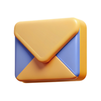 pacífico esplêndido envelope ícone para comunicação ou o email dados. limpar \ limpo linhas, plano cor, mínimo com escalável Projeto. feito à mão png