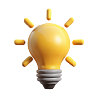 mesmerizing classic Minimalist lightbulb logo. Clean lines and flat yellow color with Scalable Design. genuine png