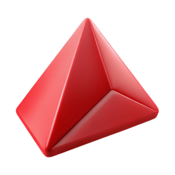 fascinant nostalgique art déco géométrique composition de cubes, symétrique conception, plat couleur. avec évolutif conception. croustillant png