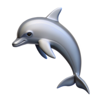 peaceful breathtaking Silhouette of a jumping dolphin. Clean lines, minimal design, with Scalable Design. genuine png