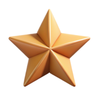 mesmerizing classic A symmetrical star icon. Five points, sharp edges. Flat color, minimal design with Scalable Design. high resolution png