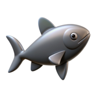 signature impressionist Silhouette of a swimming fish. Clean lines, minimal design, with Scalable Design. ultra HD png