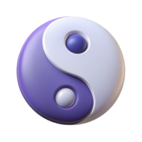 wonderful bold bohemian Symmetrical yin and yang symbol. Clean lines, flat color, with Scalable Design. 8K png