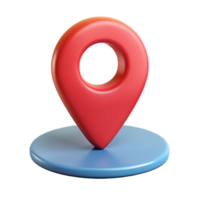 vibrant playful traditional Pin icon marking a location on a simplified map. Crisp edges, solid colors, with Scalable Design. elite png