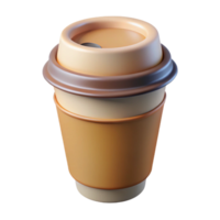 vibrant elegant Single-weight stroke outline of a coffee cup. Crisp edges, flat color with Scalable Design. artisan png