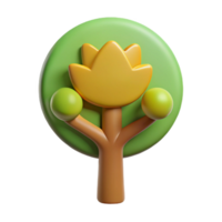 unforgettable contemporary Logo depicting a simplified tree with a circular crown. Single-weight stroke, scalable, flat color with Scalable Design. ultra HD png