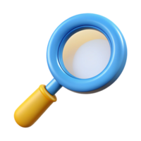 serene acclaimed Circular magnifying glass with a handle. Scalable, crisp edges, single-weight stroke with Scalable Design. png