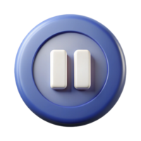 enchanting notable Pause icon representing stop or hold. Clean lines, crisp edges, minimal design with Scalable Design. png