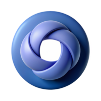 glorious impressionist Overlapping circles, minimal design, single-weight stroke with Scalable Design. crisp png