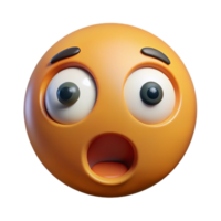 enchanting exemplary A surprised face with wide open circular eyes. Flat color, clean lines, with Scalable Design. png