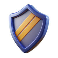 elegant tropical Shield-shaped badge with three stripes. Scalable, single-weight stroke, crisp edges with Scalable Design. studio quality png