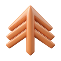 dynamic glorious Geometric arrow pattern, single-weight stroke, scalable, flat color, clean lines with Scalable Design. precision png