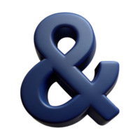 extraordinary futuristic Scalable ampersand. Flat navy blue. Crisp edges with Scalable Design. exclusive png
