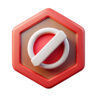 elegant tranquil futuristic Stop icon representing end or termination. Symmetrical, flat color, with Scalable Design. professional png