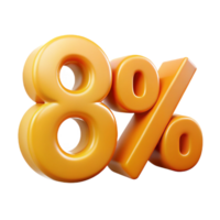 fascinating whimsical traditional Percentage sign icon, crisp edges, flat color. Minimal design, with Scalable Design. studio quality png