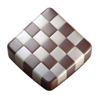 gorgeous harmonious tropical Checkerboard pattern, symmetrical, crisp edges, with Scalable Design. perfect clarity png