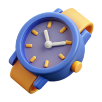 striking joyful avant-garde Minimal technical schematic of a watch. Flat color, with Scalable Design. museum quality png