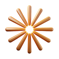 timeless organic Symmetrical logo with three radiating lines. Single-weight stroke, with Scalable Design. detailed png
