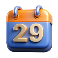 tranquil enchanting Calendar icon with a highlighted date. Crisp edges, solid colors, with Scalable Design. expertly shot png