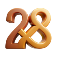 vibrant urban Geometric, symmetrical ampersand. Single-weight stroke, minimal design with Scalable Design. professional png