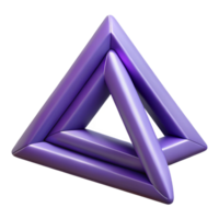 radiant vintage Interlocking triangles with clean lines and a single-weight stroke. Geometric with Scalable Design. studio quality png