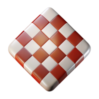 fascinating minimalist Checkerboard pattern, symmetrical, crisp edges, with Scalable Design. detailed png