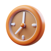 stunning vintage Minimal design of a clock with clean lines and a single-weight stroke with Scalable Design. ultra HD png