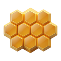 passionate hypnotic Honeycomb pattern, geometric, crisp edges, flat color with Scalable Design. original png