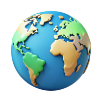 romantic stunning World map with highlighted continents. Flat color, single-weight stroke, minimal design with Scalable Design. professional png