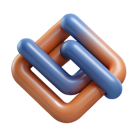 striking artistic Interlocking zig-zag lines. Single-weight stroke, with Scalable Design. authentic png