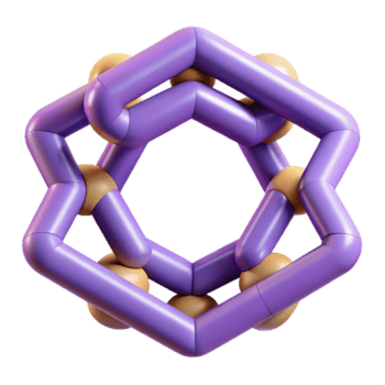 melancólico deslumbrante Series do conectado pentágonos, fresco arestas, plano cor. escalável cadeia padronizar com escalável Projeto. perfeito clareza png