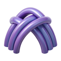 glorious futuristic Interlocking curved and straight lines. Flat color, with Scalable Design. fine detail png