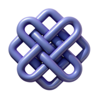 splendid quintessential Geometric pattern of interlocking squares. Symmetrical, single-weight stroke, with Scalable Design. png