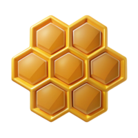 harmonious mesmerizing Honeycomb pattern, geometric, crisp edges, flat color with Scalable Design. refined png
