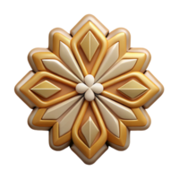 melancholic sumptuous Symmetrical hexagon pattern, flat color with Scalable Design. high quality png