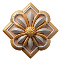 radiant acclaimed Symmetrical hexagon pattern, flat color with Scalable Design. png