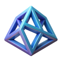 vibrant mysterious abstract Geometric logo with intersecting triangles. Scalable, single-weight stroke, flat color with Scalable Design. high quality png