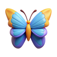 mesmerizing remarkable Symmetrical butterfly with crisp edges and single-weight stroke. Flat color with Scalable Design. png
