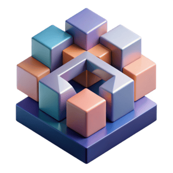 joyful stunning Abstract geometric composition with rectangles, crisp edges with Scalable Design. high quality png