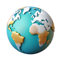 elegant contemporary World map with highlighted continents. Clean lines, flat color, minimal design with Scalable Design. original png