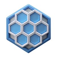standout organic Hexagonal grid, symmetrical pattern, minimal design, single-weight stroke with Scalable Design. detailed png